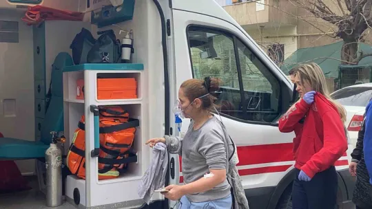 Doğal gaz bomba gibi patladı