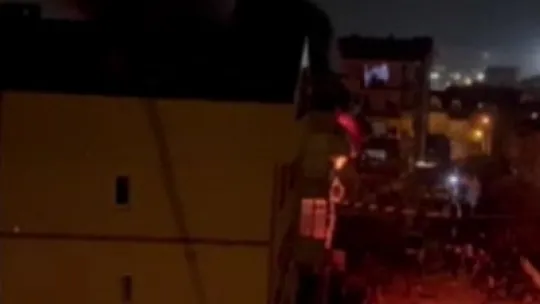 Doğal gaz patlaması güvenlik kamerasında!