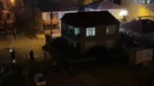 Doğal gaz patlaması güvenlik kamerasında!