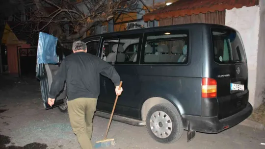 Doğal gaz patlaması güvenlik kamerasında!