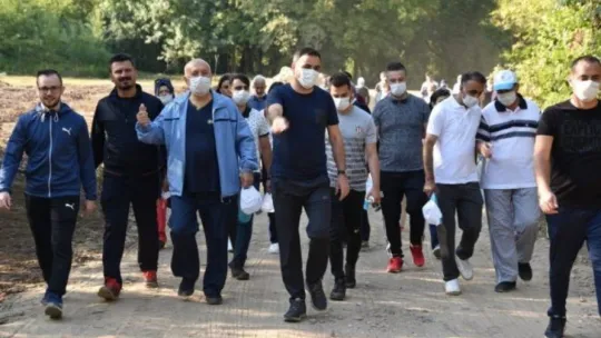 Döngel Mesire Alanı'nda yürüyüş ve inceleme bir arada!