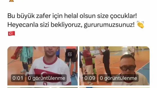 Down Sendromlu Milli Takımı, Avrupa şampiyonu oldu