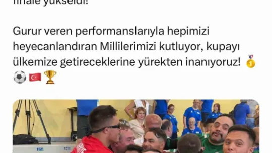 Down Sendromlu Milli Takımı, Avrupa şampiyonu oldu
