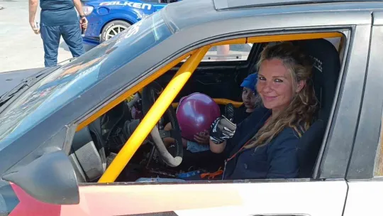Drift gösterisi adrenalin dolu anlar yaşattı