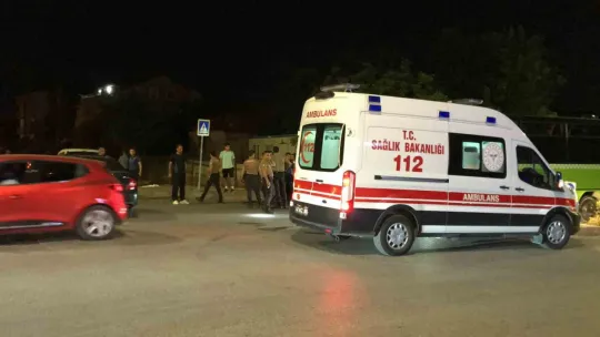 Düğün konvoyunda kavga çıktı