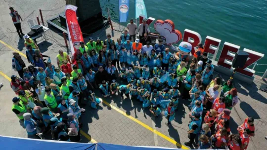 Dünya Temizlik Günü'nde 432 kilo atık toplandı