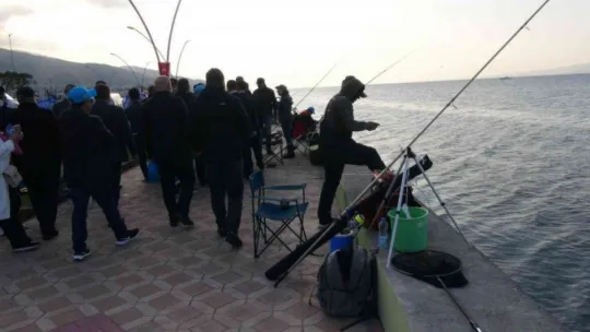 Dünyanın her yerinden balık tutmak için geldiler