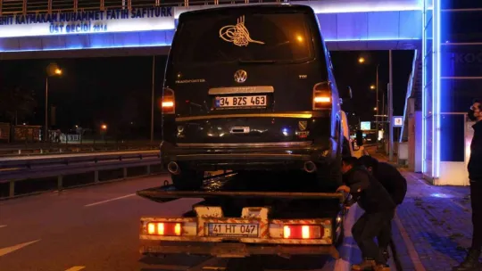 Dur ihtarına uymayan sürücü alkollü çıktı