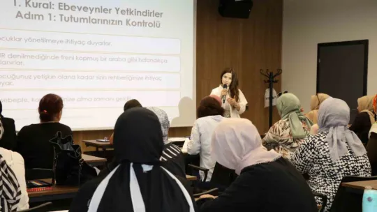 Ebeveynler okula başladı