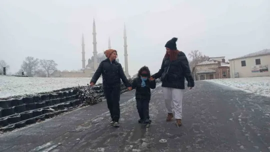 Kar balkanlardan giriş yaptı
