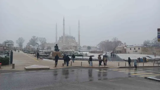 Kar balkanlardan giriş yaptı