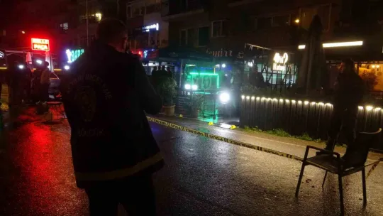Eğlence mekanında çıkan tartışmada kan aktı: 1 yaralı