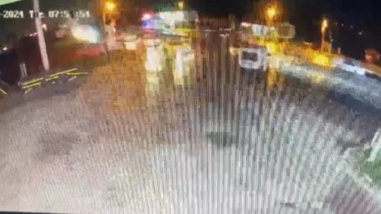 El frenini çekmeyi unutunca olanlar oldu