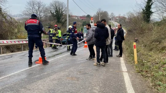 Kocaeli'de ölümlü kaza
