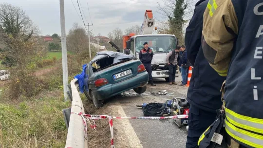 Kocaeli'de ölümlü kaza