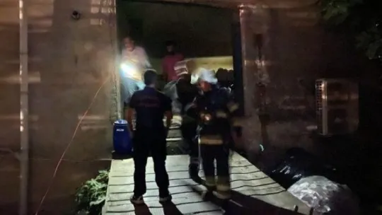Elektrik panosunda çıkan yangın korkuttu!