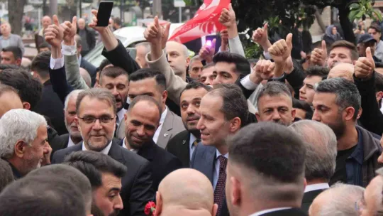 Erbakan, Kocaeli'de konuştu