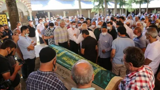 Eski damadı tarafından öldürülen federasyon başkanı son yolculuğuna uğurlandı