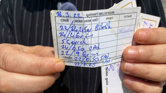 Eski dünürlerin altın tartışması mahkemeye taşındı