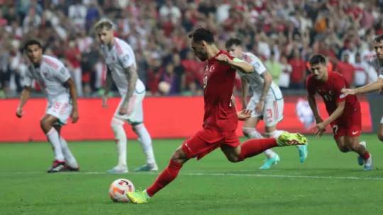 Türkiye'den kolay galibiyet: 2-0