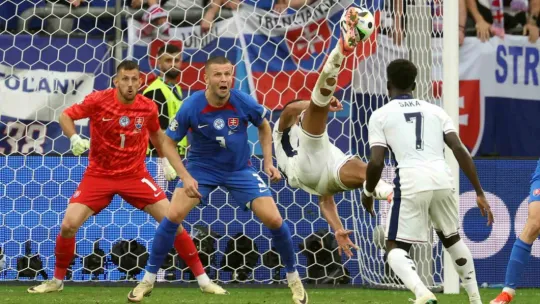 EURO 2024: İngiltere: 2 - Slovakya: 1