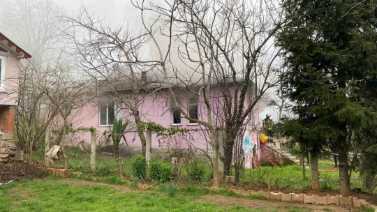 Evde çıkan yangın sonu oldu