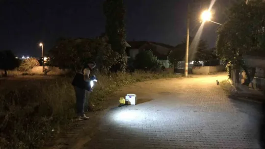 Körfez'de 2 katlı apartmana mermi yağdırdılar