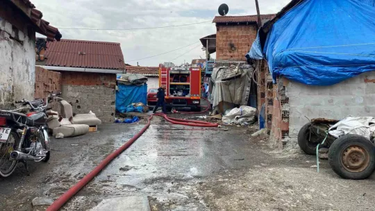 Korkutan yangın!