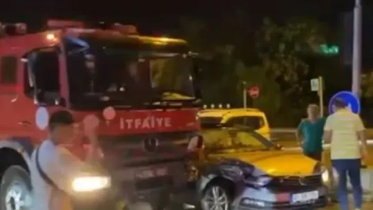 Evlenmek isteyen babasına kızdı, garajı ateşe verdi