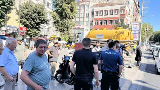 Ezilmekten kıl payı kurtuldu