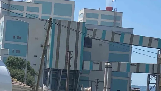 Gübretaş'ta yangın