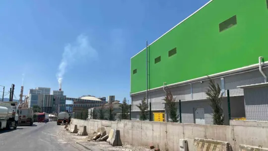Gübretaş'ta yangın