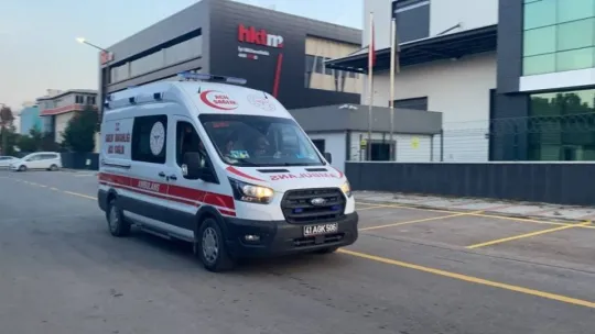 Fabrikanın fırın kısmında yangın çıktı!