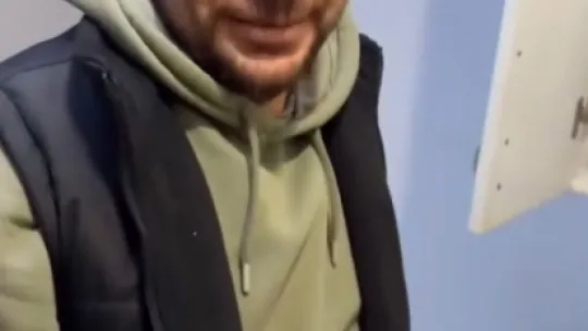 Faciada hayatını kaybeden babadan geriye bu görüntüler kaldı