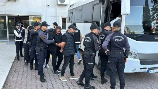Sakarya'da suç örgütüne operasyon: 2 tutuklama