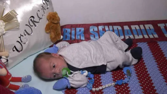 Trabzonsporlu çift, oğullarının adını 'Uğurcan' koydu