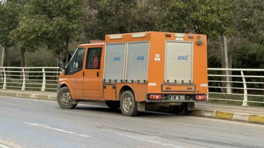 Fayanslar kabarınca AFAD ve polis harekete geçti