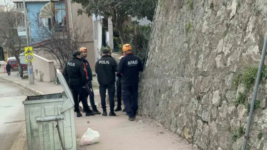 Fayanslar kabarınca AFAD ve polis harekete geçti