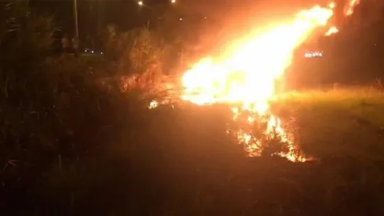 Feci kaza: Otomobil sürücüsü yanarak can verdi
