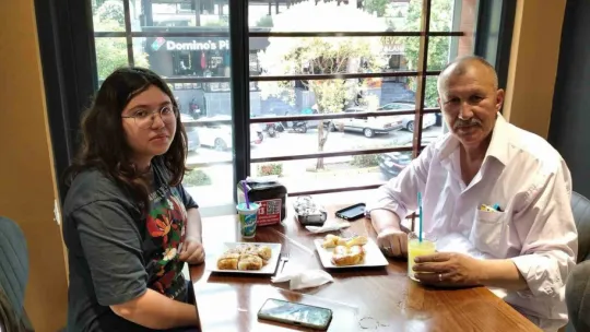 Feci kazada hayatını kaybeden kızına son bakış