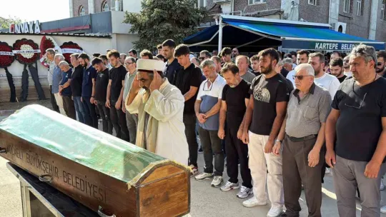 Feci kazada hayatını kaybeden Brisa yöneticisi son yolculuğuna uğurlandı