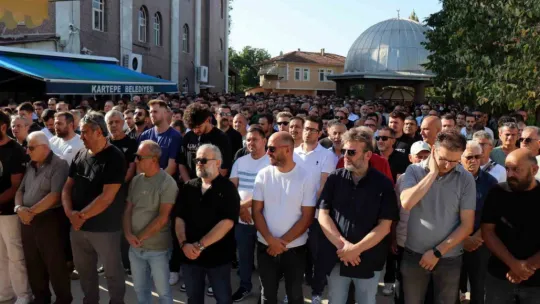 Feci kazada hayatını kaybeden Brisa yöneticisi son yolculuğuna uğurlandı