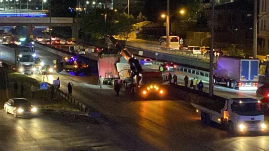 Feci kazadan burnu bile kanamadan kurtuldu
