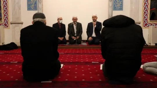 Fevziye Cami'inde Miraç Kandili coşkusu!