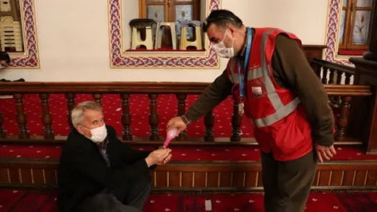 Fevziye Cami'inde Miraç Kandili coşkusu!