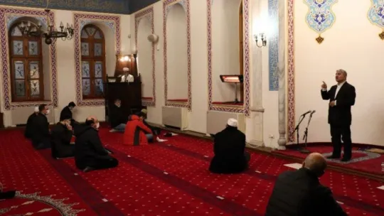 Fevziye Cami'inde Miraç Kandili coşkusu!