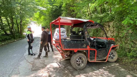 Freni tutmayan ATV kazaya sebep oldu