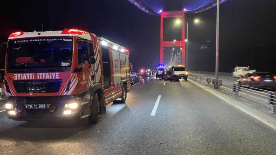 FSM Köprüsü'nde zincirleme kaza