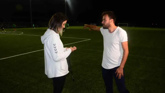 Futbolda bir ilk: evli çift beraber takım yönetiyor