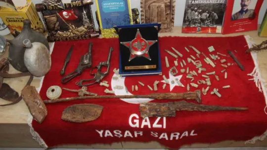 Gazinin müzesinde gurur ve hüzün bir arada